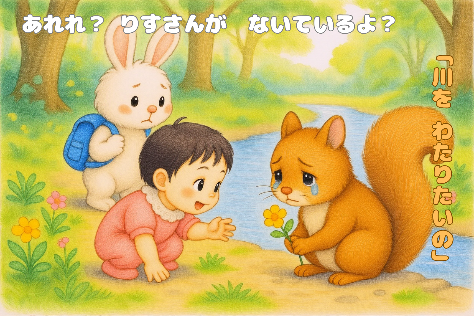 モニター用絵本の5ページ目