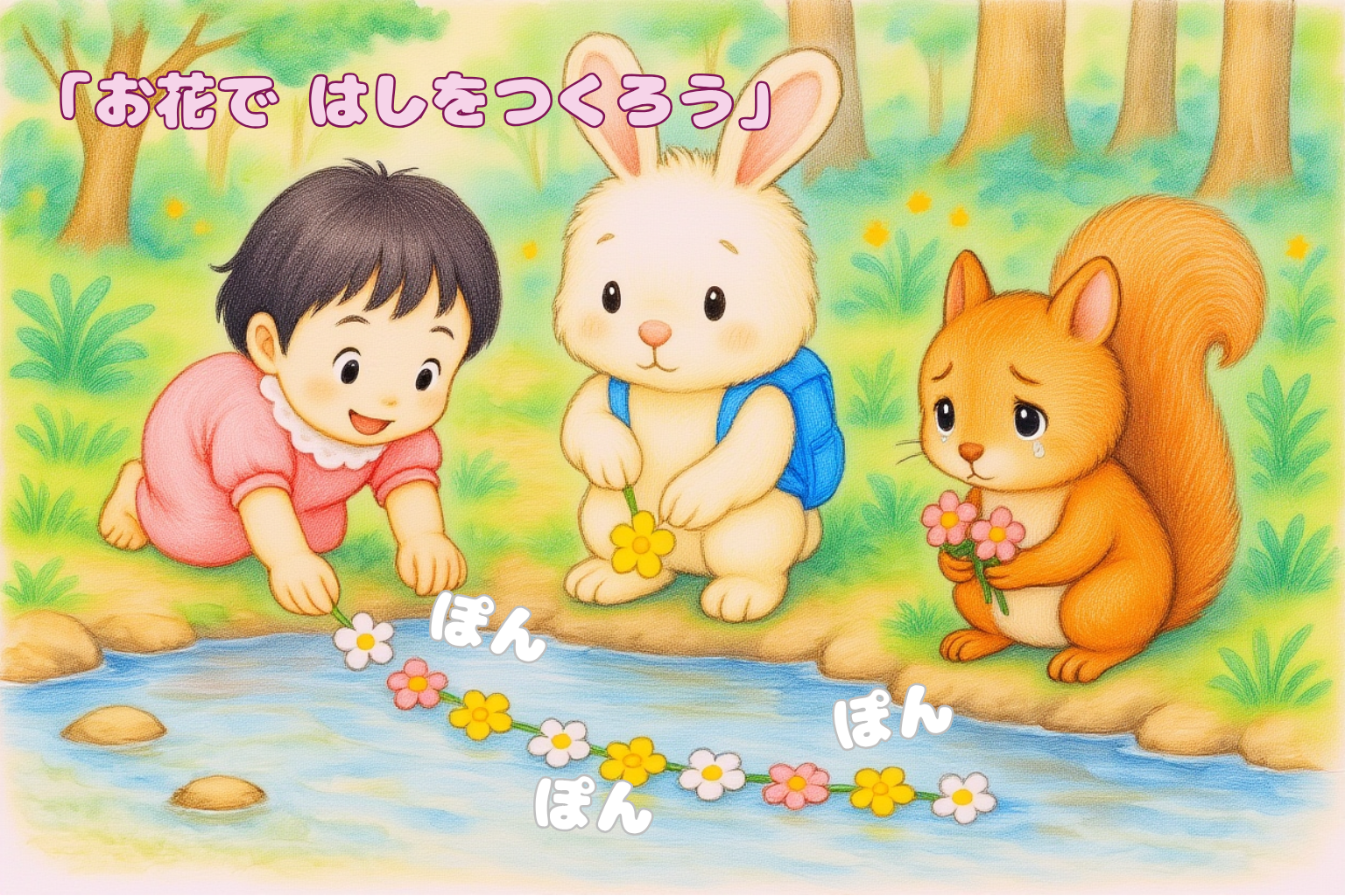 モニター用絵本の6ページ目
