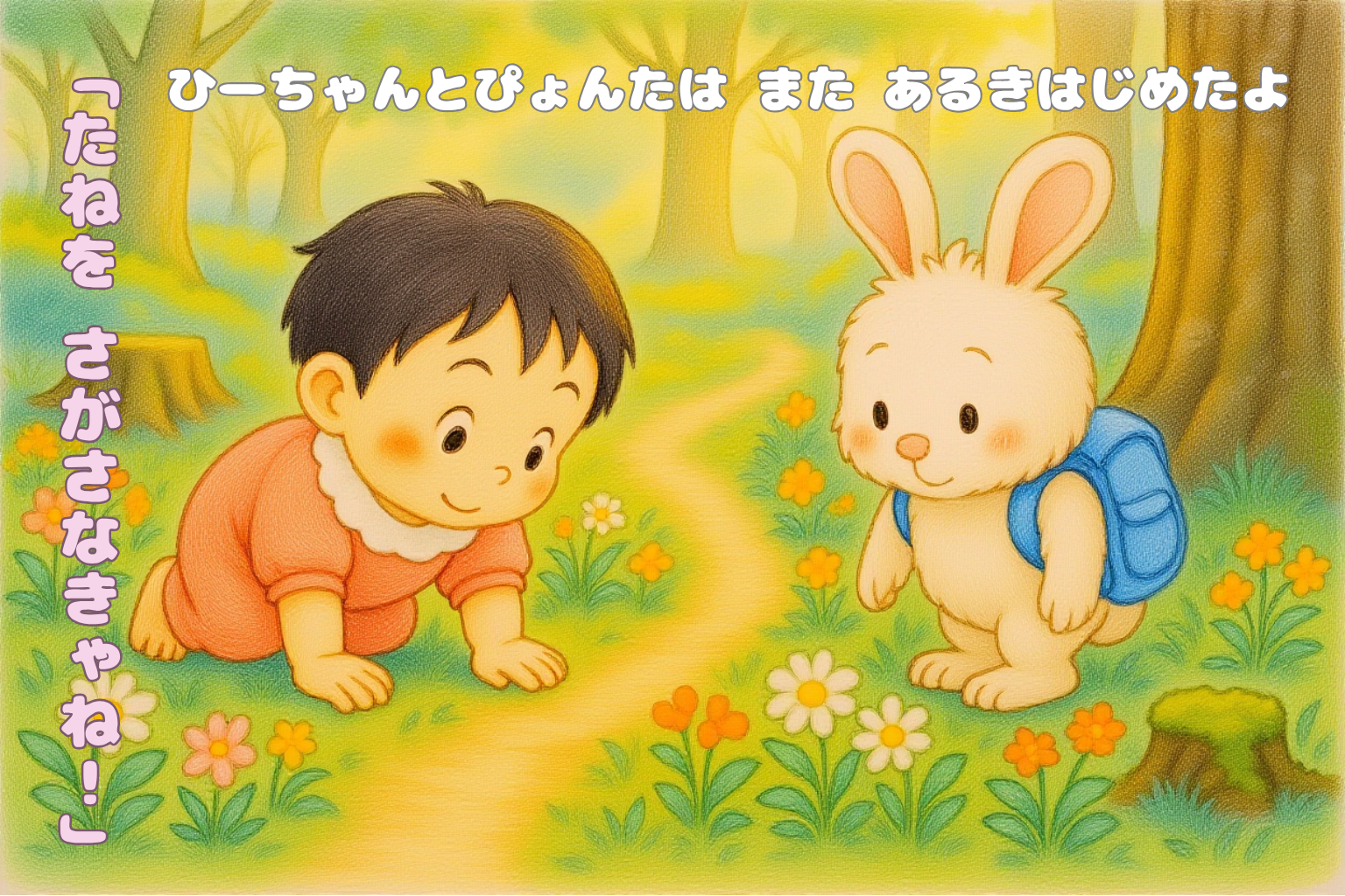 モニター用絵本の8ページ目