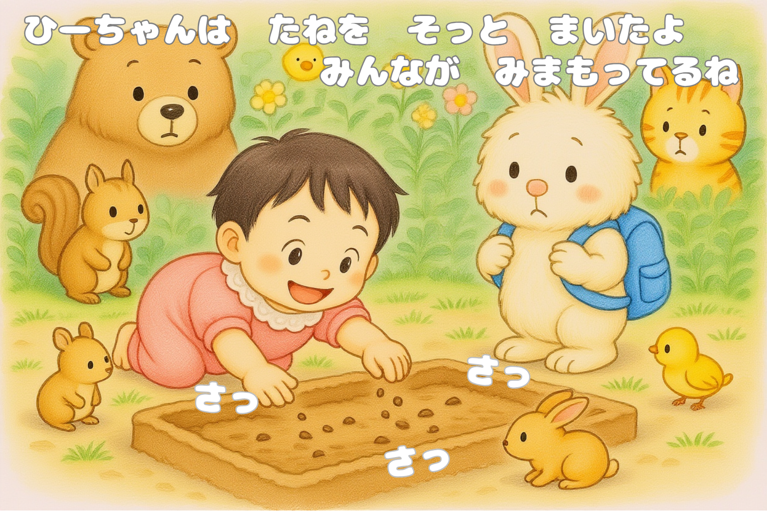 モニター用絵本の10ページ目
