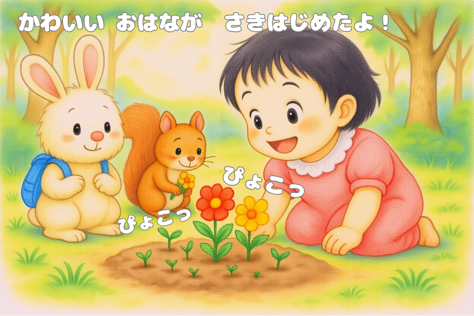 モニター用絵本の11ページ目